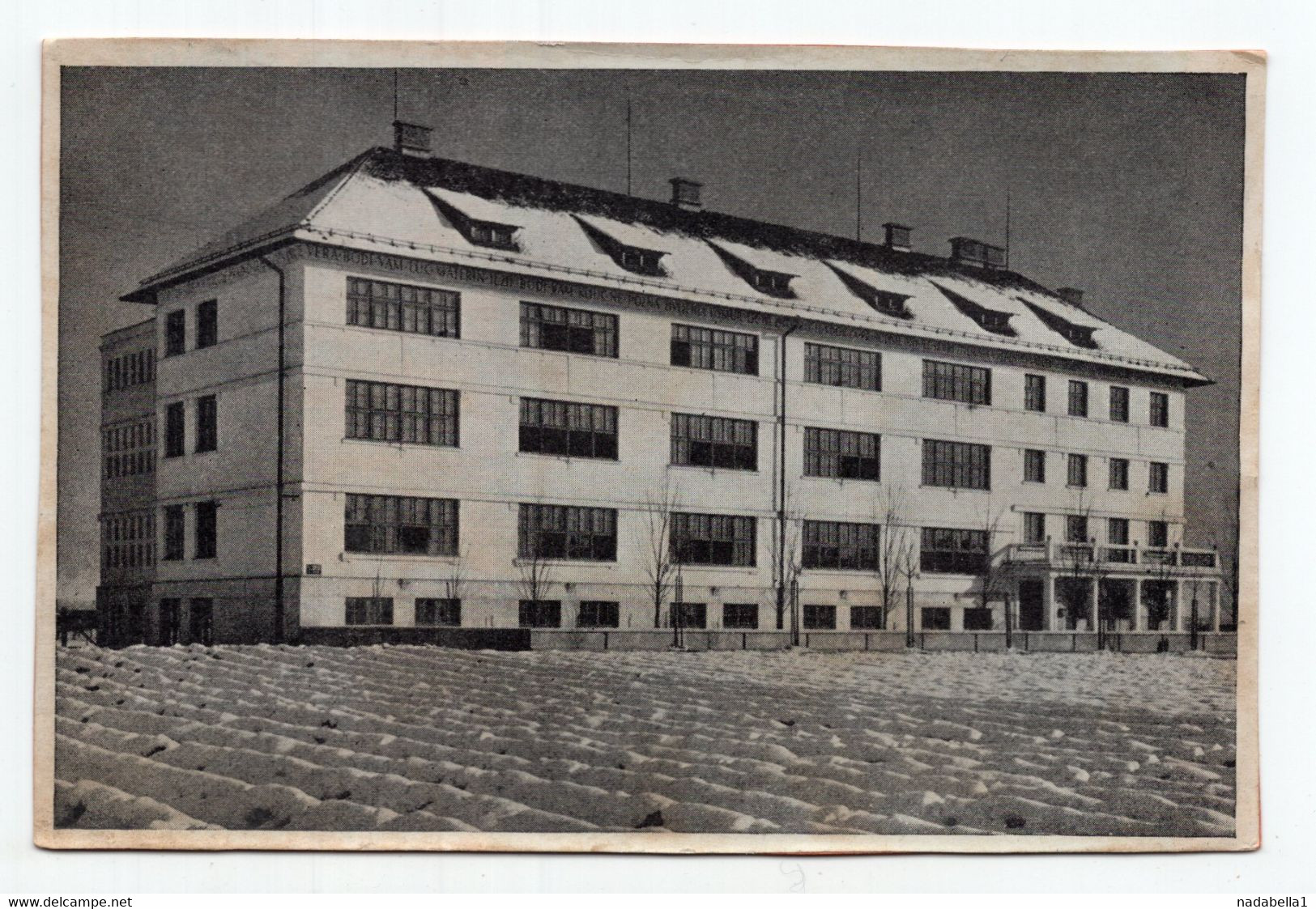 1930s KINGDOM OF YUGOSLAVIA,SLOVENIA,LJUBLJANA,STATE SCHOOL VALENTINA VODNIKA,PHOTOGRAPH - Other & Unclassified