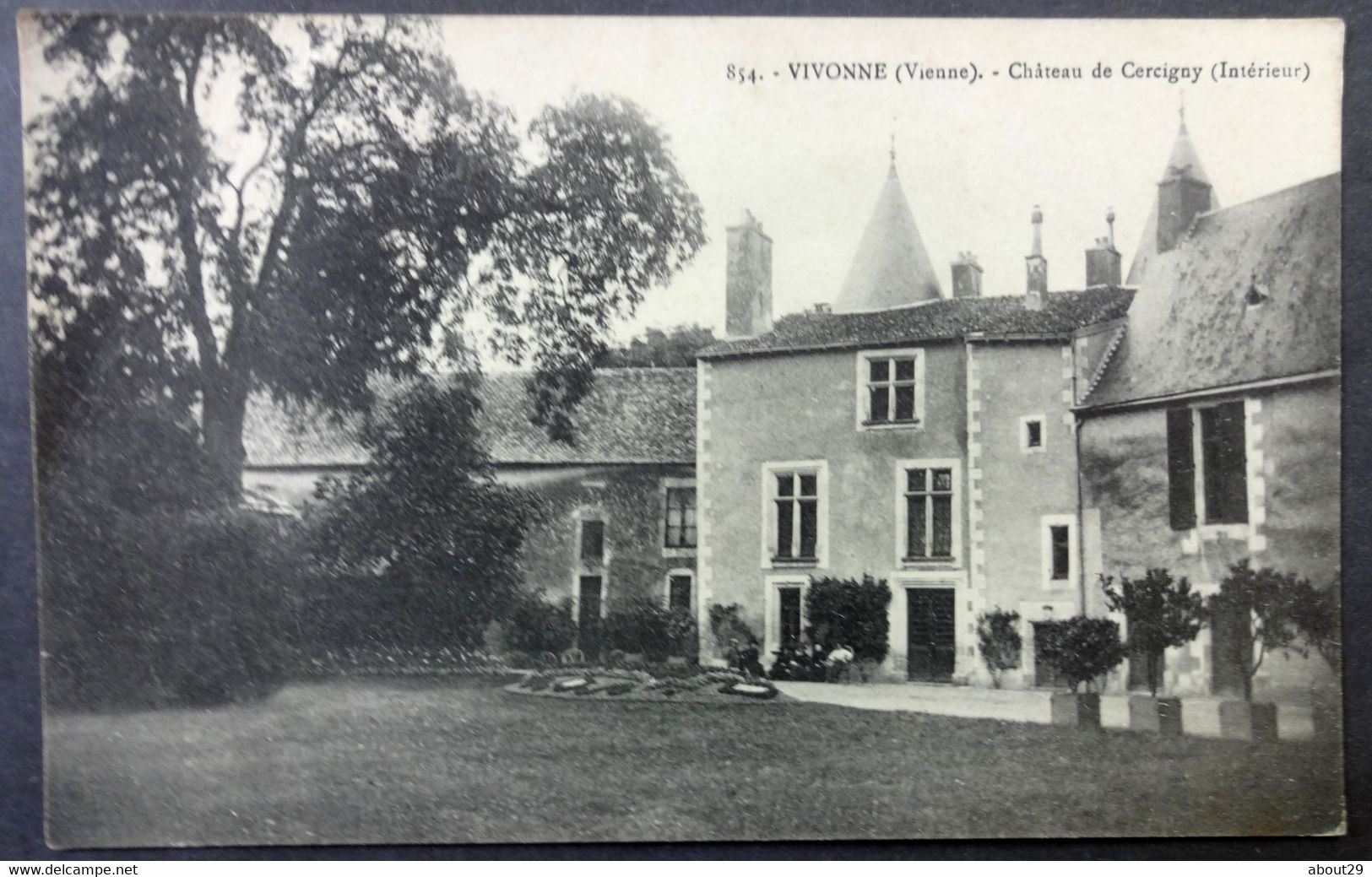 CPA 86 VIVONNE -  Château De Cercigny (Intérieur) N° 854 - Réf. P 33 - Vivonne