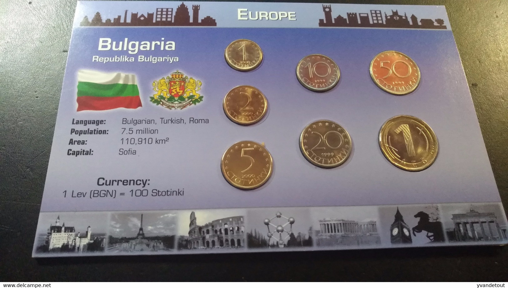 Monnaie De Bulgarie - Bulgarije