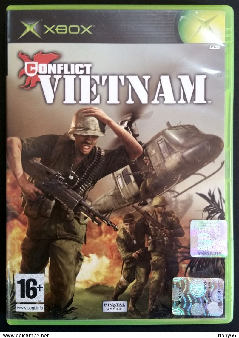 MA21 Gioco XBOX Conflict: Vietnam - Usato Con Manuale ITA - Xbox