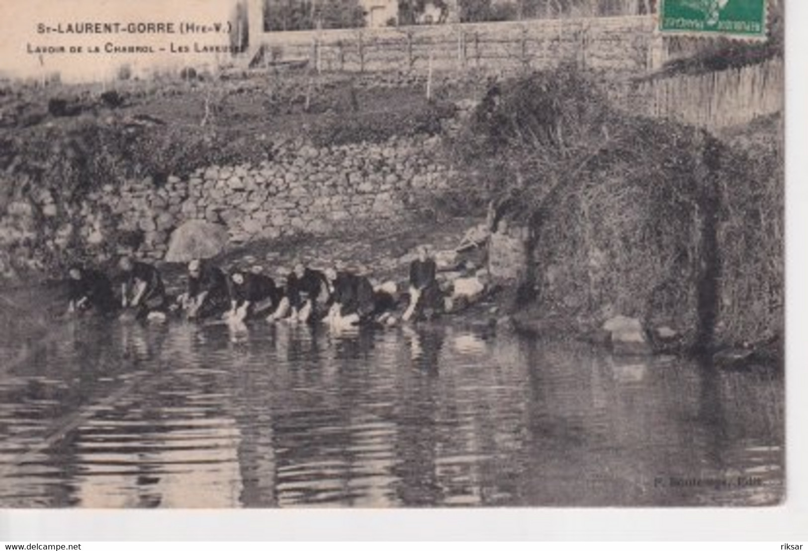 SAINT LAURENT SUR GORRE(LAVEUSE) LAVOIR - Saint Laurent Sur Gorre