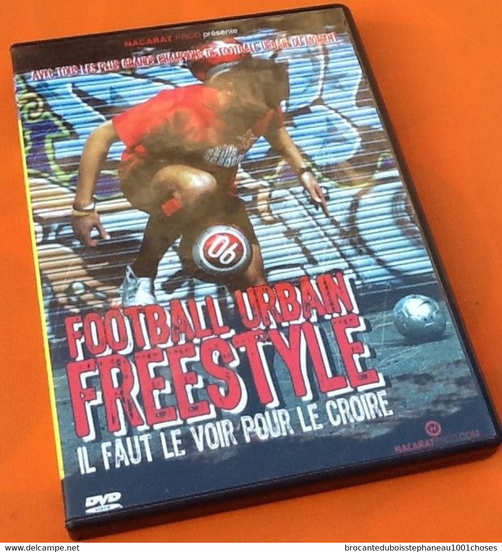 DVD  Football Urbain Freestyle  (2007)  Nacarat Prod - Sports