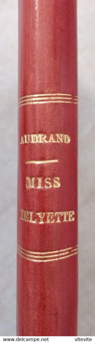 Audran Miss Helyett Partition Ancienne Reliée Chant Piano - Operaboeken
