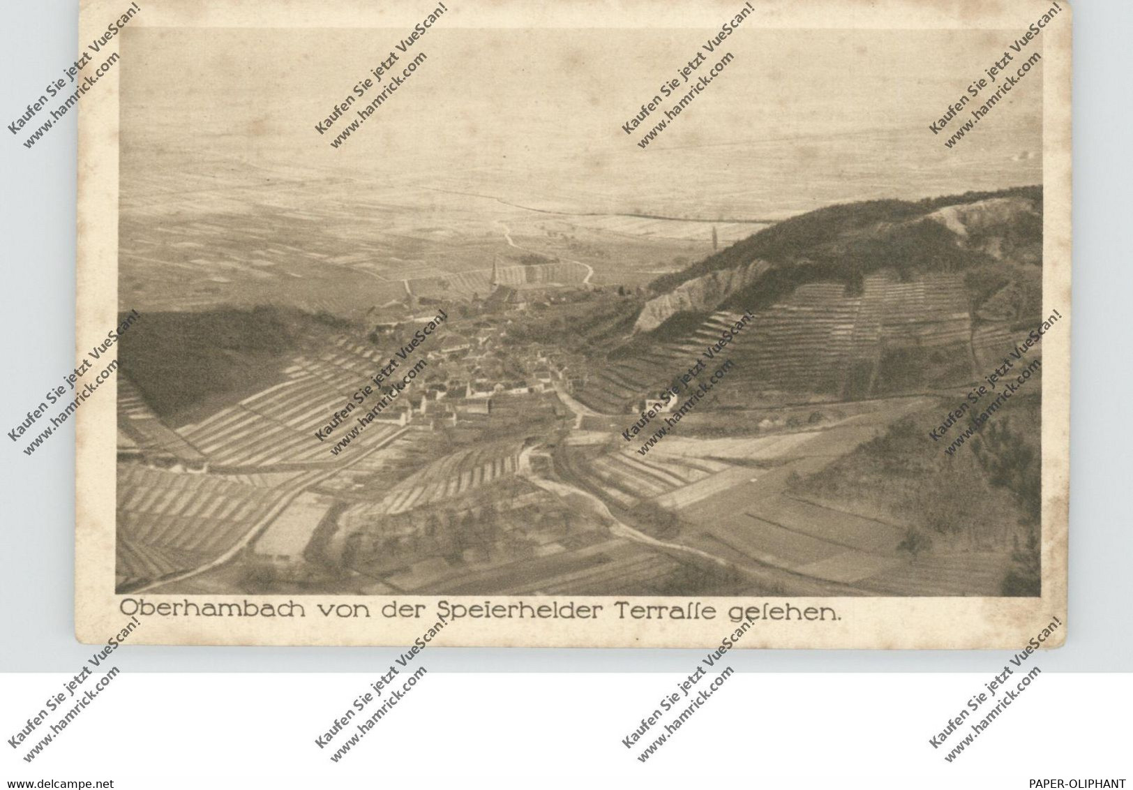 6588 OBERHAMBACH, Von Der Speierheider Terrasse Aus Gesehen - Birkenfeld (Nahe)