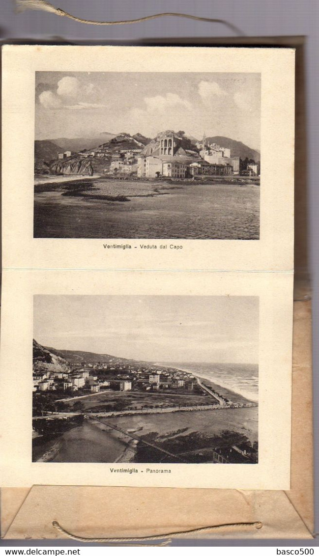 Album Souvenir RIVIERA ITALIENNE 36 Cartes VARAZZE BORDIGHERA OSPEDALETTI CELLE PORTO MAURIZIO PEGLI..... - Altri & Non Classificati