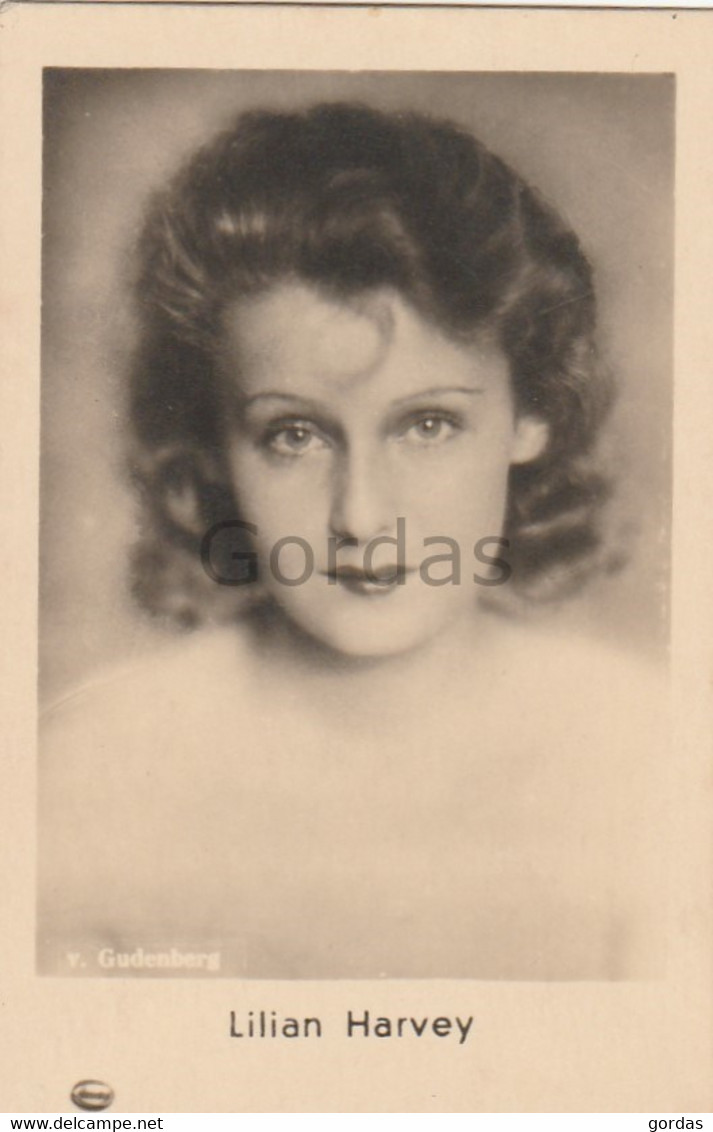 Lilian Harvey - Actress - Singer - Movie Star - Photo 45x75mm - Attori