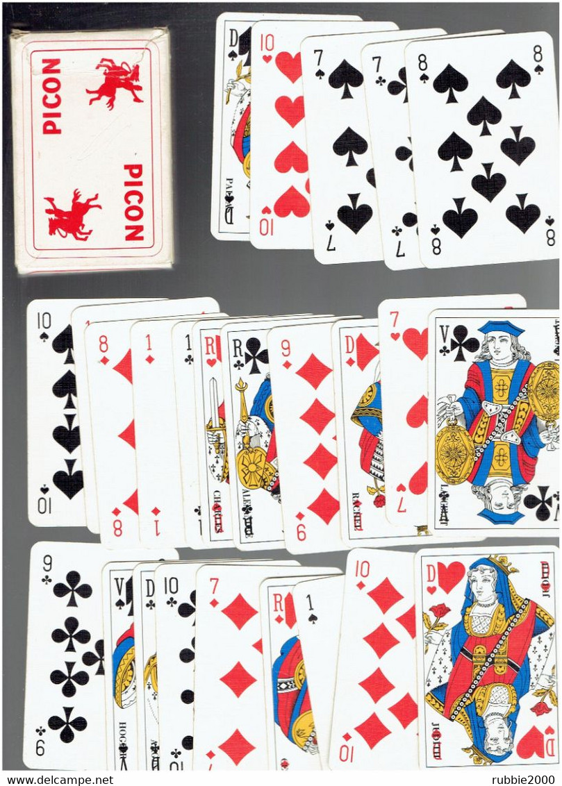 JEU 32 CARTES A JOUER PUBLICITE PICON - 32 Cards