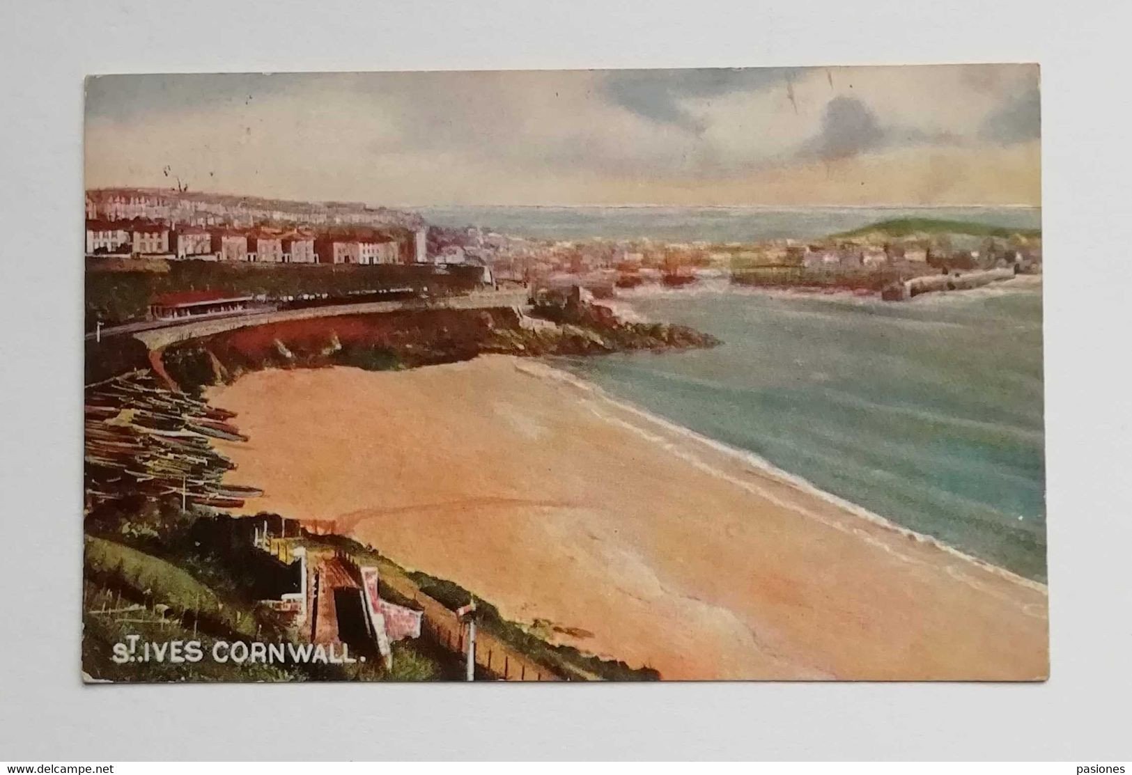 Cartolina Illustrata St. Ives Cornwall, Viaggiata 1905 - St.Ives