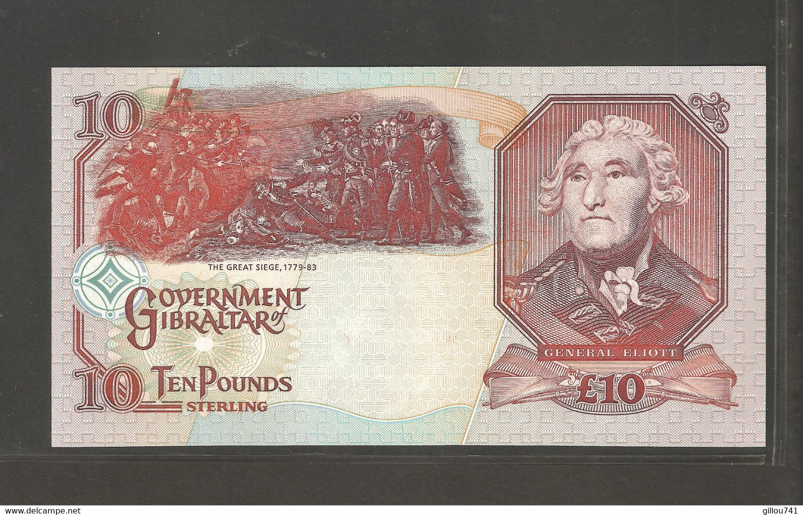 Gibraltar, 10 Pounds Sterling, 1995 Issue - Gibraltar