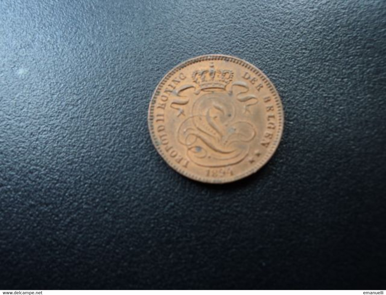 BELGIQUE * : 1 CENTIME   1894   KM 34.1 **     SUP+ / Joli SUP - 1 Cent