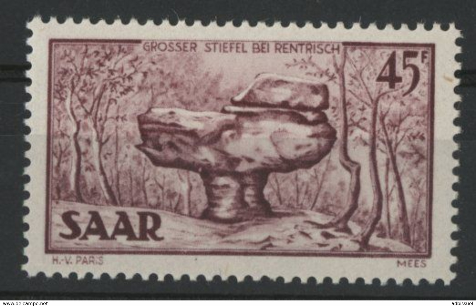 SARRE SAAR N° 288 COTE 21 € Neuf ** (MNH). TB - Unused Stamps