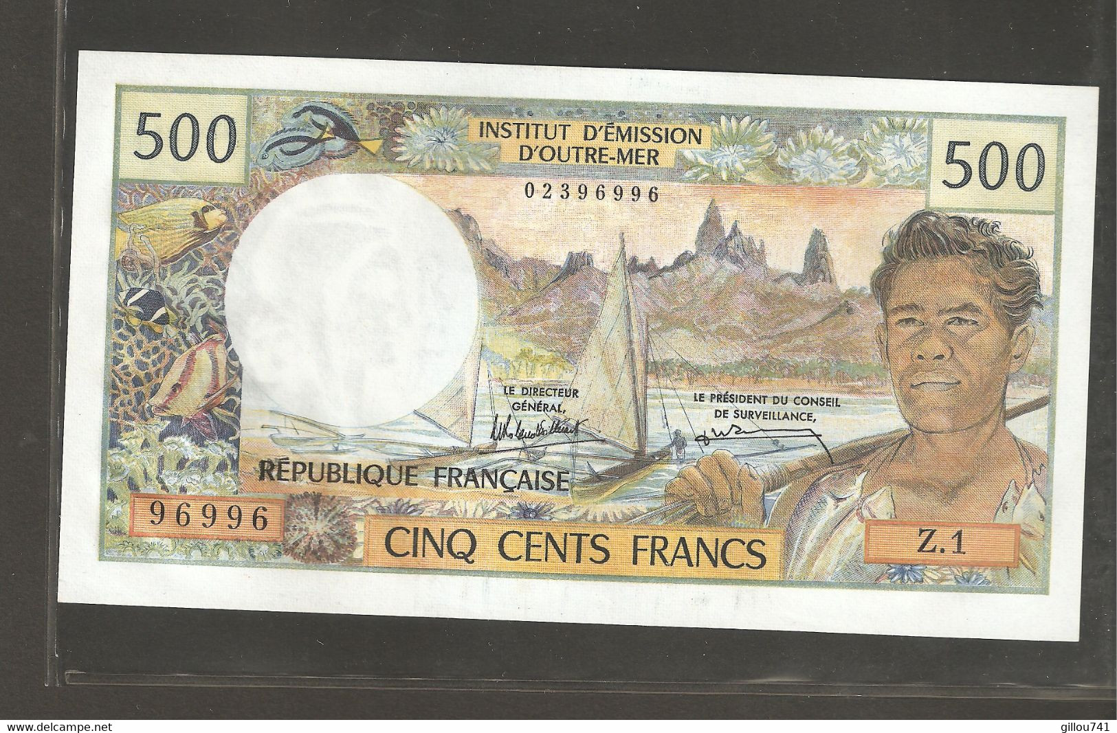 Nouvelle Calédonie, 500 Francs, 1969-1989 ND Issue - Numea (Nueva Caledonia 1873-1985)