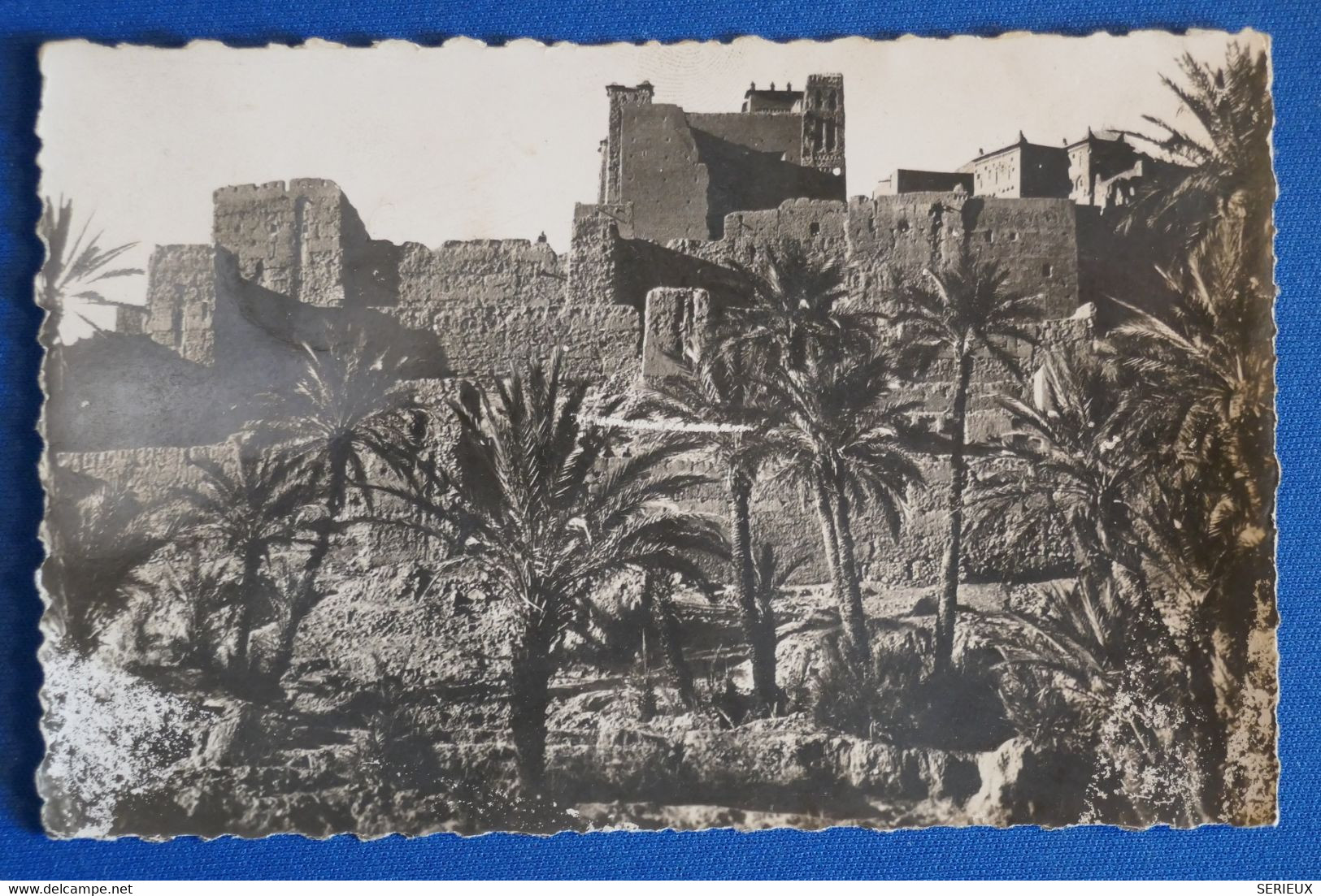 L15 MAROC  BELLE CARTE 1949 POUR TUNIS + PAIRE DE T.P + AFFRANCH. PLAISANT - Brieven En Documenten