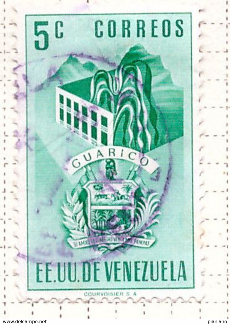 PIA - VENEZUELA -1953 : Stemmi Del Territorio Federale Di Guarico -.(Yv  452) - Venezuela