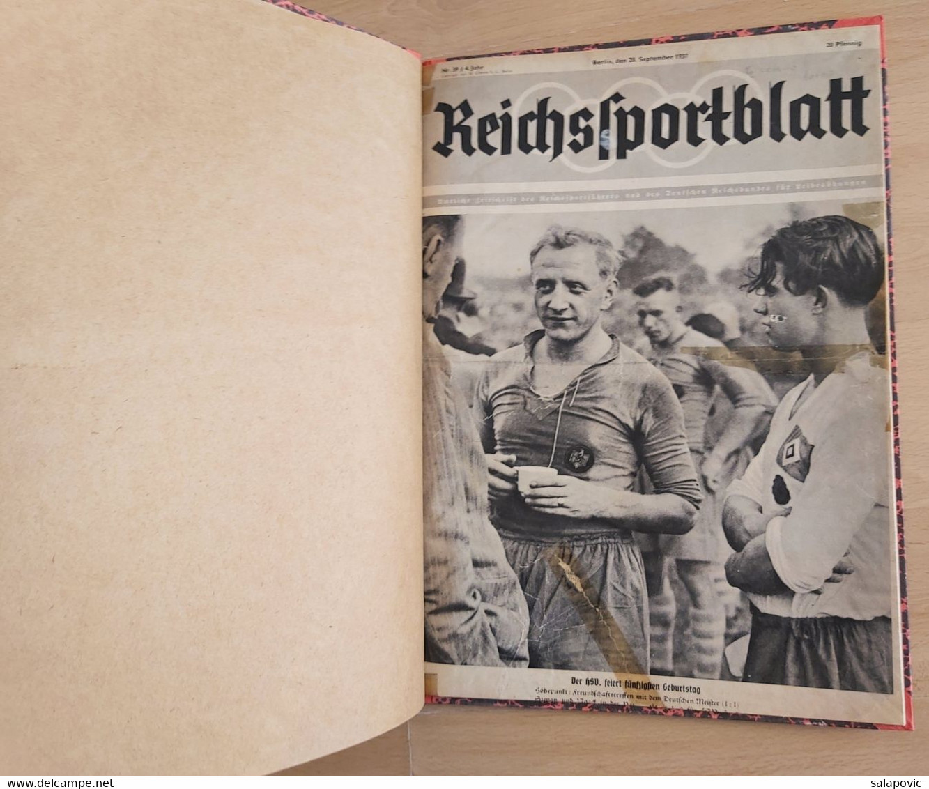 Reichssportblatt Nr. 39 28 September 1937 - Sports