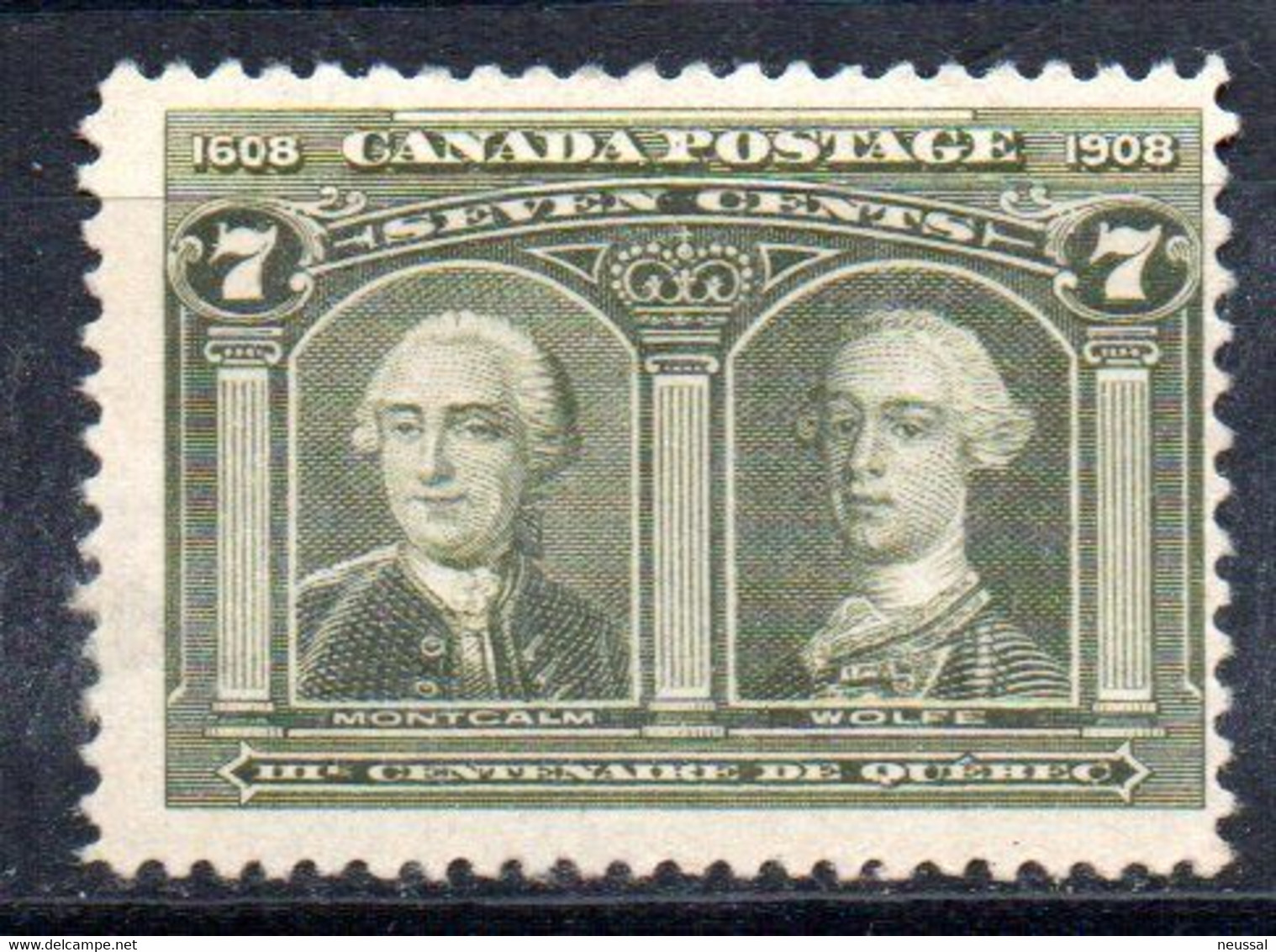 Sello Nº 89  Canada - Unused Stamps