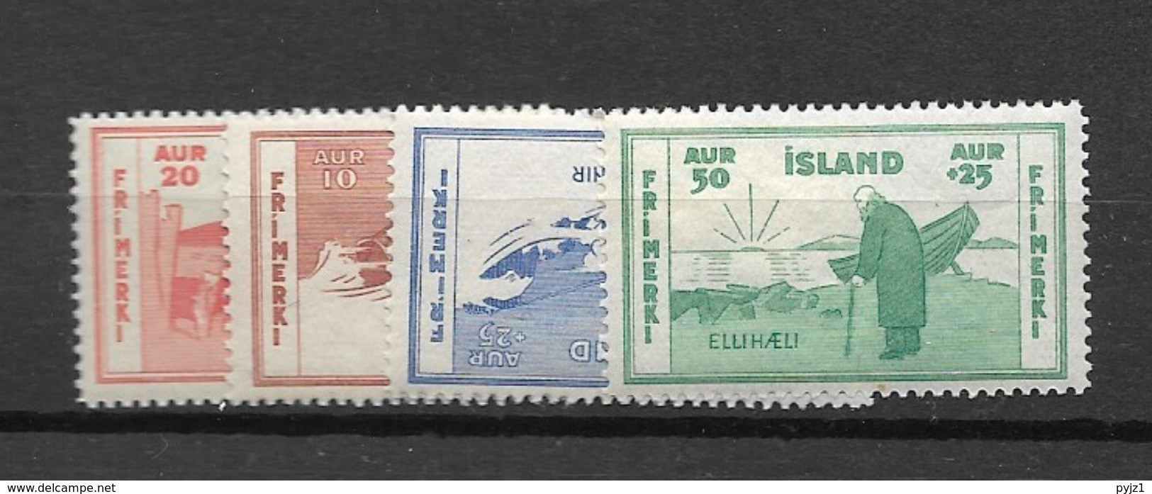 1933 MNH Iceland Postfris** - Ungebraucht