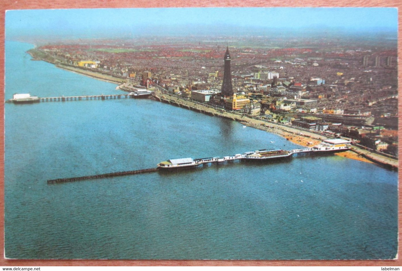 ENGLAND BRITAIN UK UNITED KINGDOM BLACK POOL MANCHESTER WHARF PORT POSTCARD ANSICHTSKARTE PICTURE CARTOLINA PHOTO CARD - Middlesex