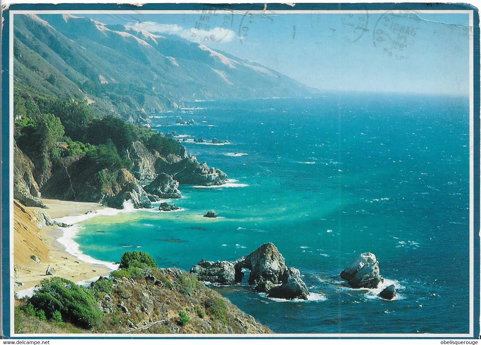 Etats-Unis  CALIFORNIE BIG SUR PACIFIC COAST GRAND FORMAT 1991 - Big Sur