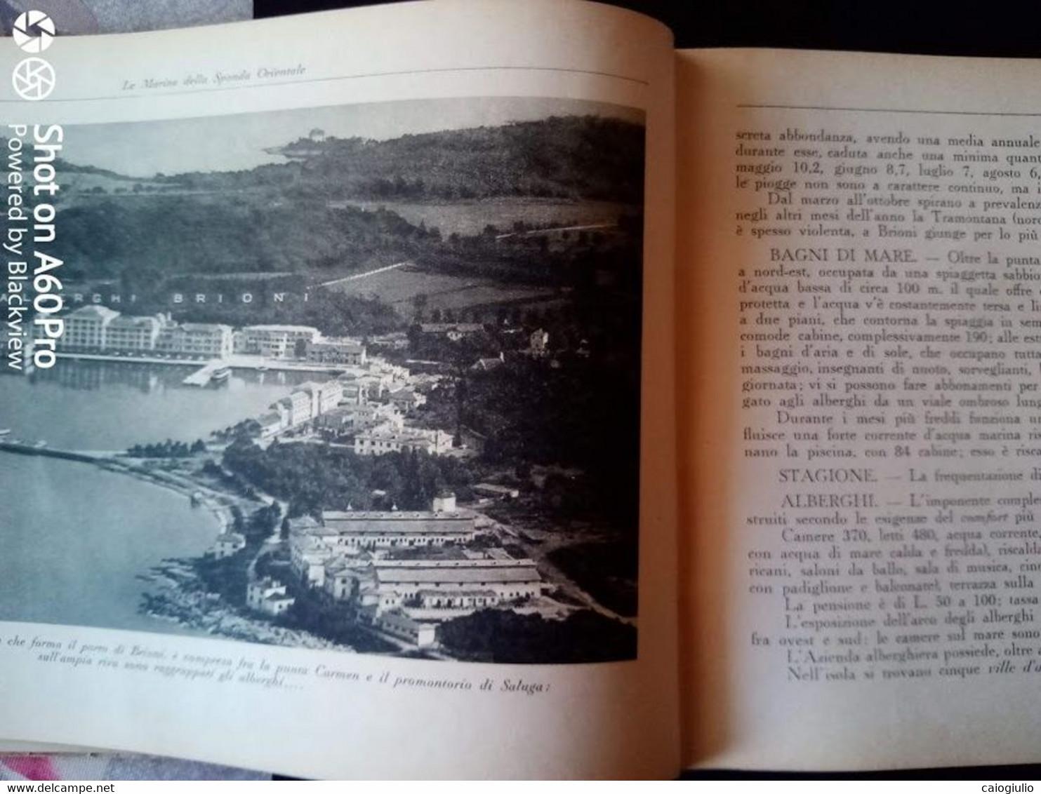 1933 - TOURING CLUB ITALIANO - GIUDA AI LUOGHI DI SOGGIORNO E DI CURA - Italien