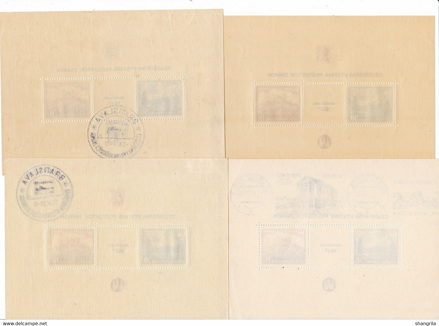 AC 405   timbres  blocs feuillets Tchécoslovaquie  CZ  thèmes  Bonne cote