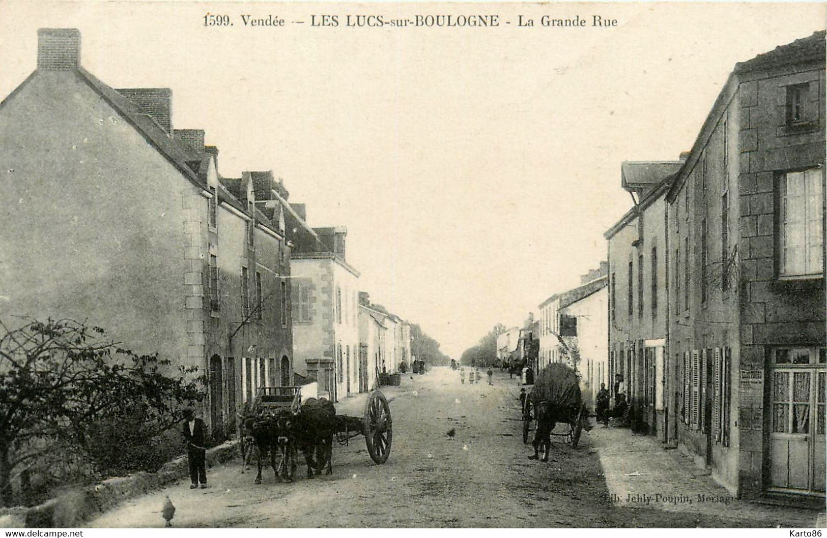 Les Lucs Sur Boulogne * La Grande Rue - Les Lucs Sur Boulogne