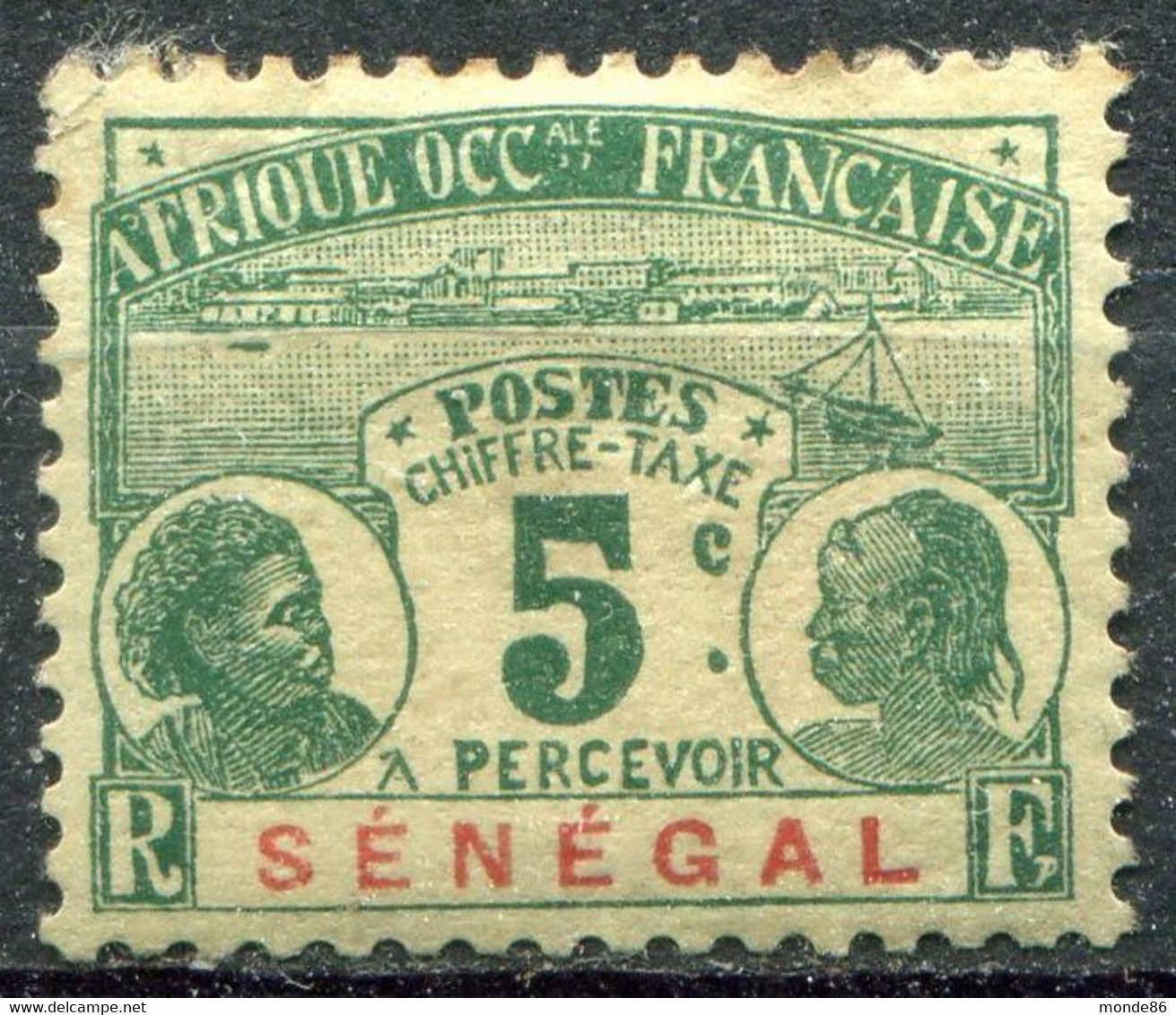 SÉNÉGAL - Y&T Taxe N° 4 * - Postage Due