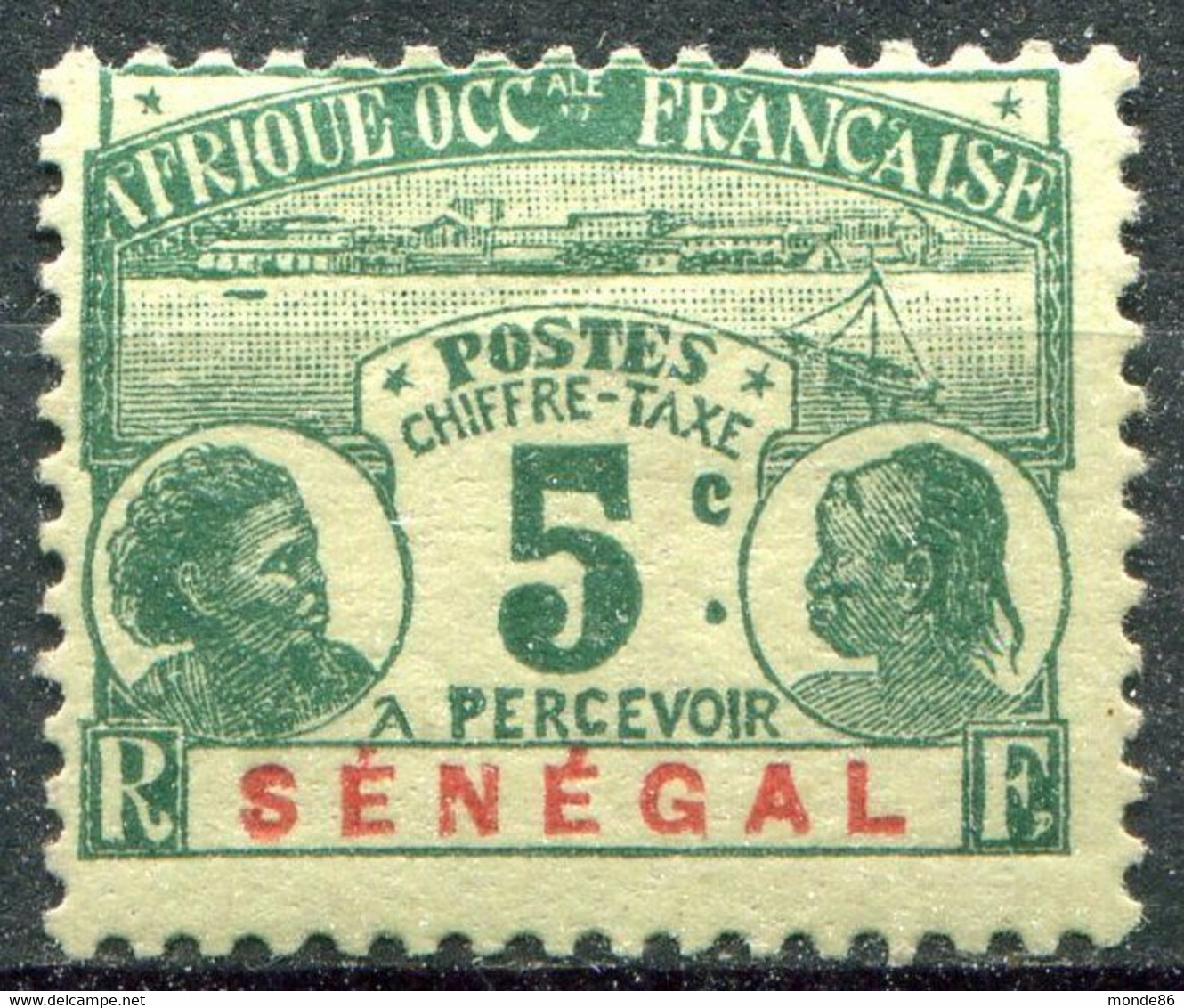 SÉNÉGAL - Y&T Taxe N° 4 * - Portomarken