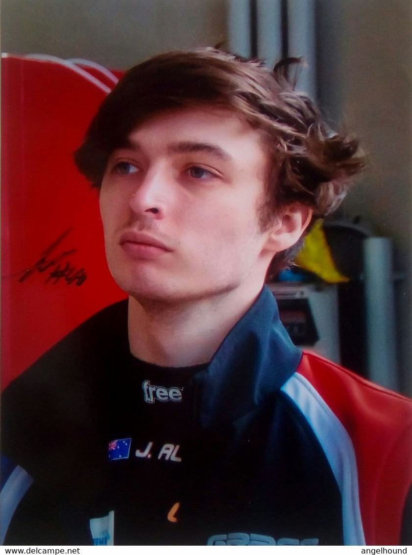 James Allen ( Race Car Driver) - Autografi