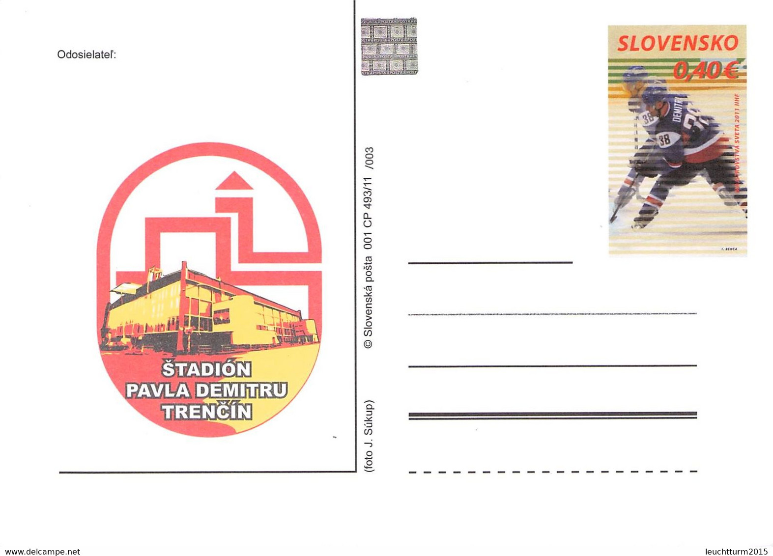 SLOWAKIA - 4 POSTCARDS 2012 HOLOGRAMME Cp493/11 /Q317 - Cartes Postales