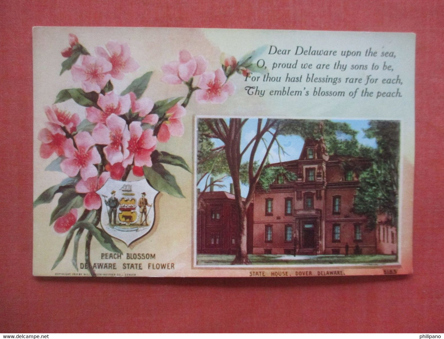 Peach Blossom  State House  Delaware > Dover       Ref  4731 - Dover