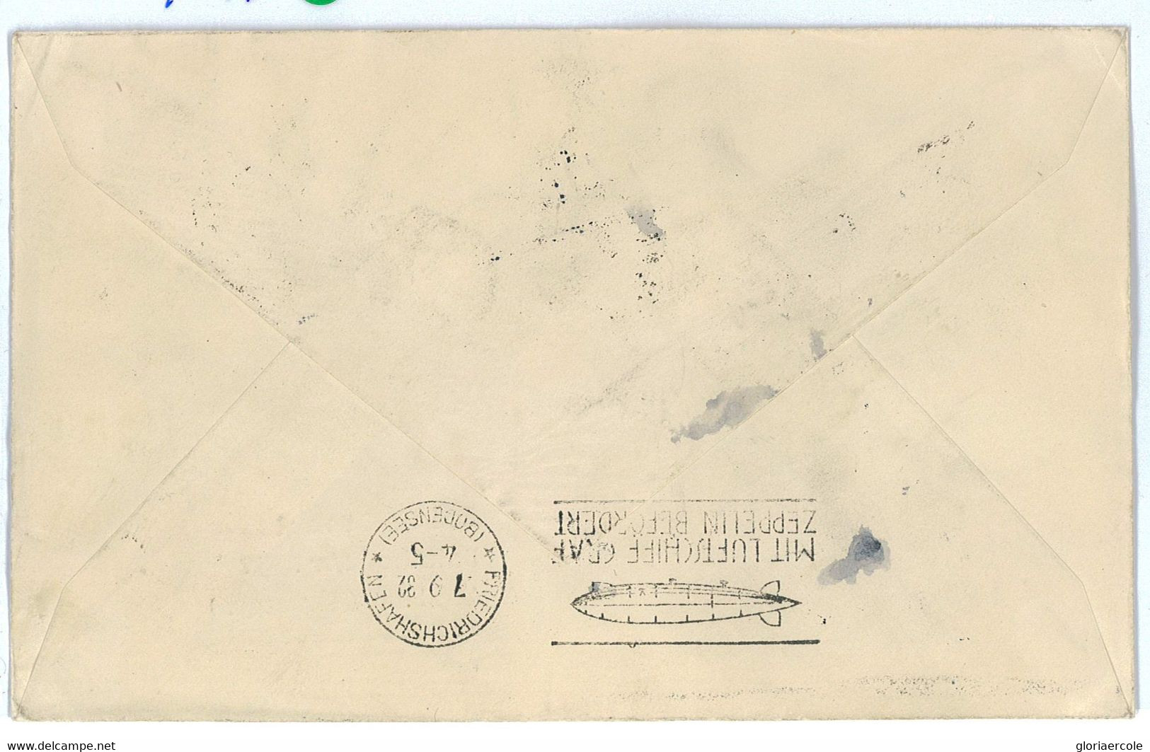 94092 - ARGENTINA - POSTAL HISTORY - COVER To GERMANY Via ZEPPELIN 1932   #  173 - Briefe U. Dokumente