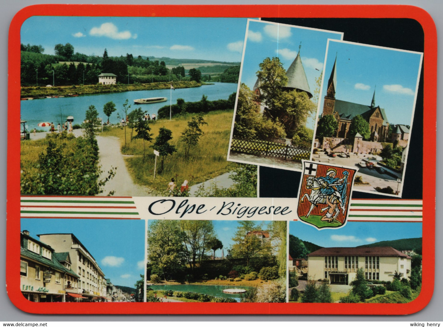 Olpe Am Biggesee - Mehrbildkarte 2 - Olpe