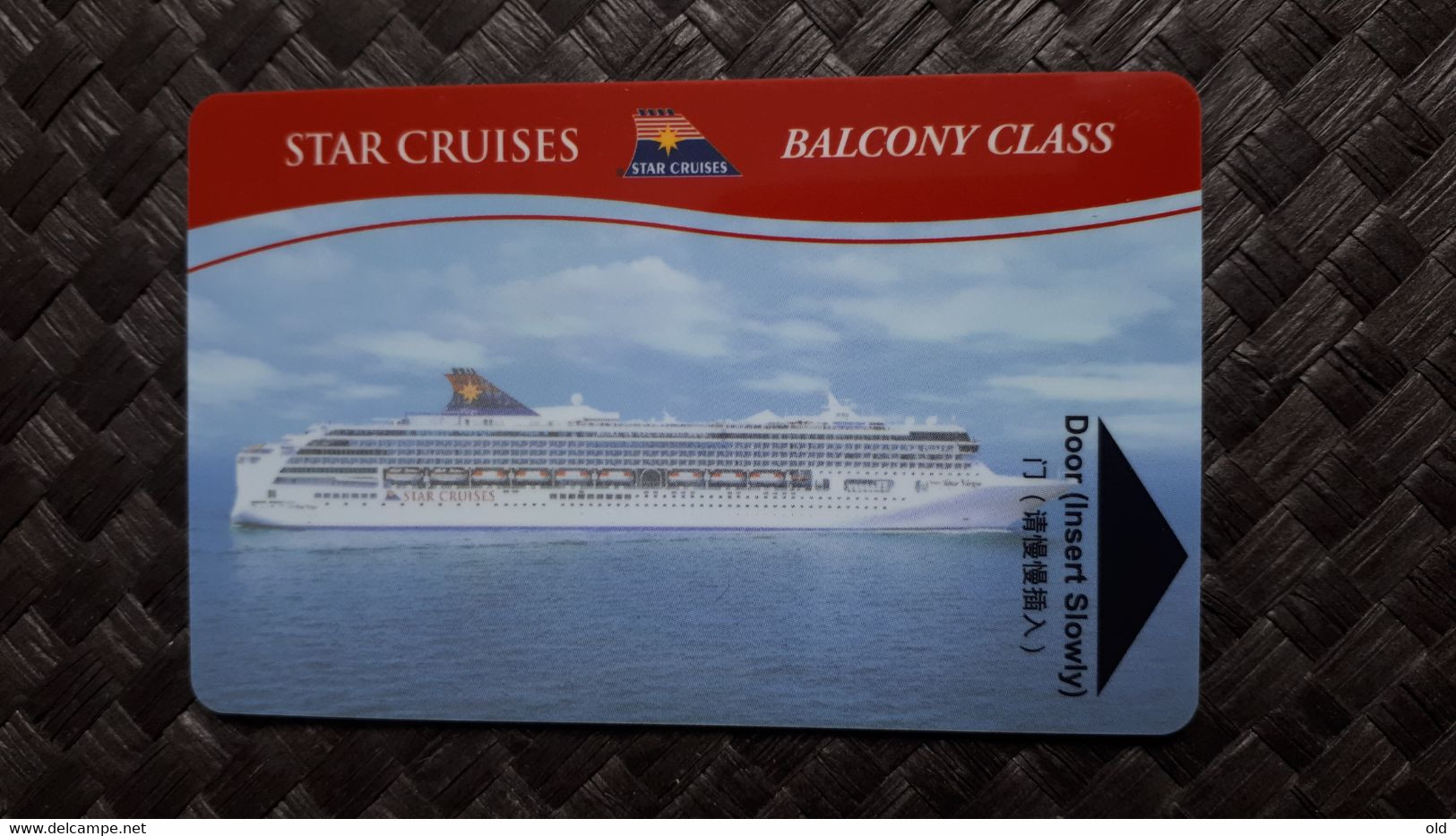 Star Cruises Cabin Card - Cartas De Hotels