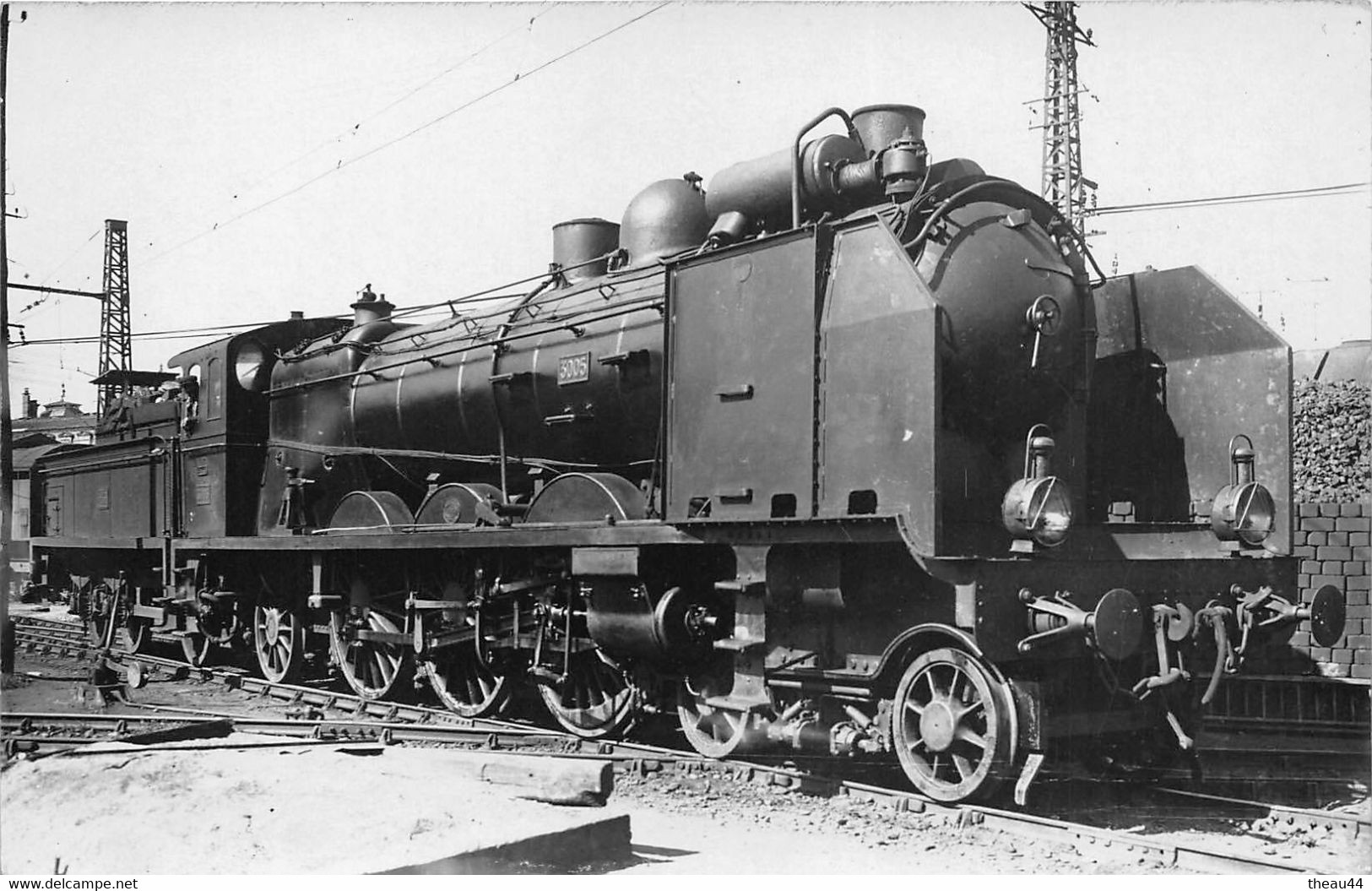 ¤¤  -    Carte-Photo D'une Locomotive  N° " 3005 "  -   Chemin De Fer  -  Voir Description   -  ¤¤ - Trains
