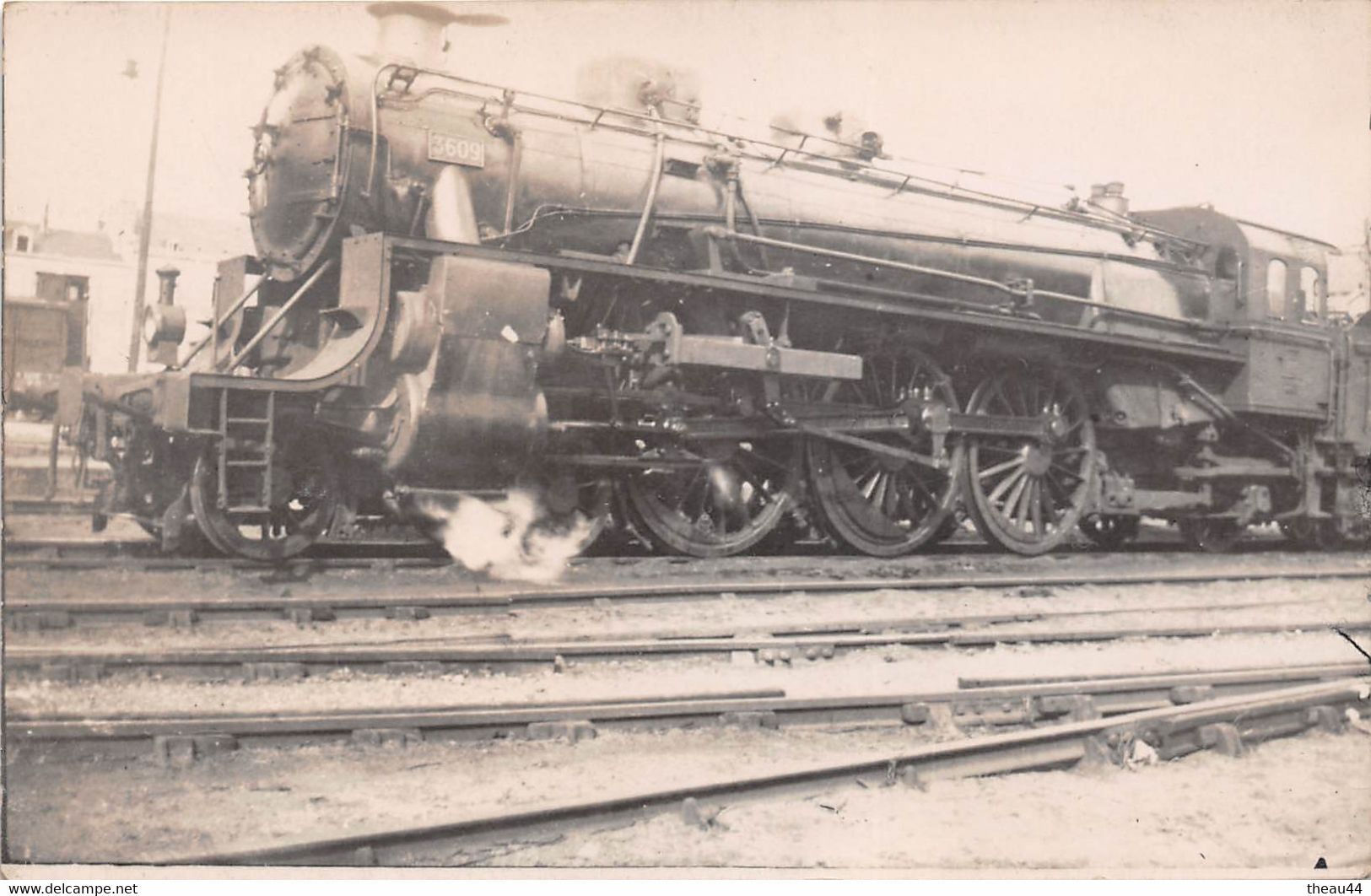 ¤¤  -    Carte-Photo D'une Locomotive  N° " 3609 "  -   Chemin De Fer  -  Voir Description   -  ¤¤ - Trenes