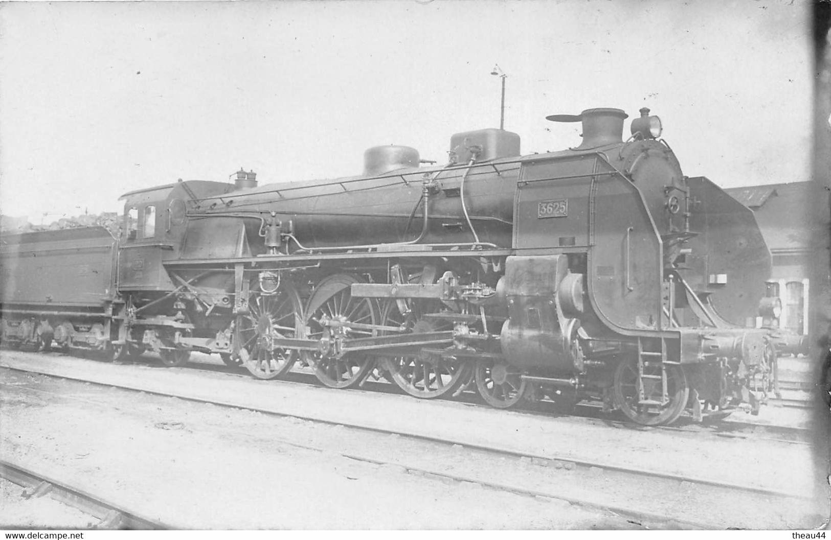 ¤¤  -    Carte-Photo D'une Locomotive Du PO N° " 3625 "  -   Chemin De Fer  -  Voir Description   -  ¤¤ - Trenes