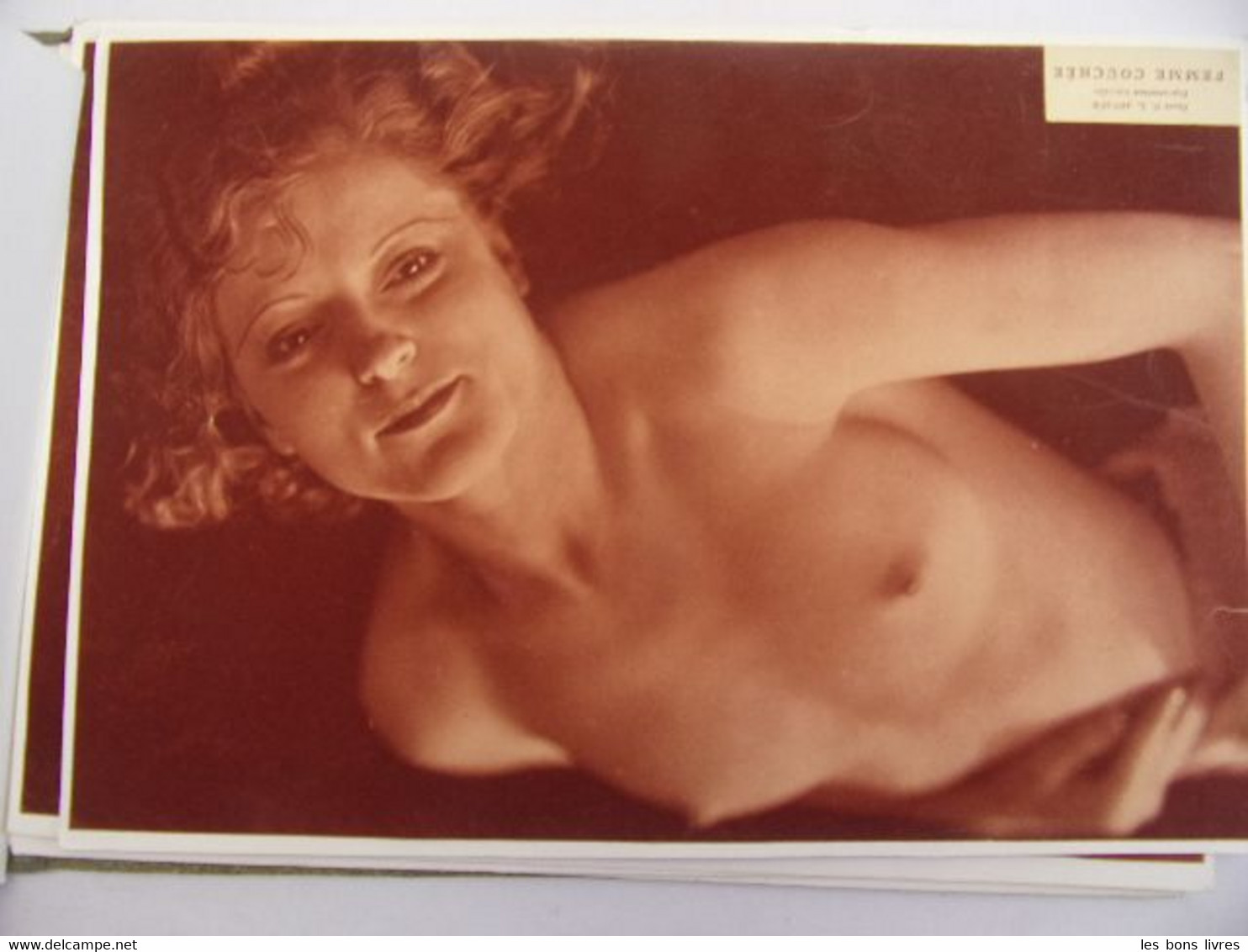 Lot curiosa. Belle suite 14 Planches étude de nues Collection G.L. Arlaud