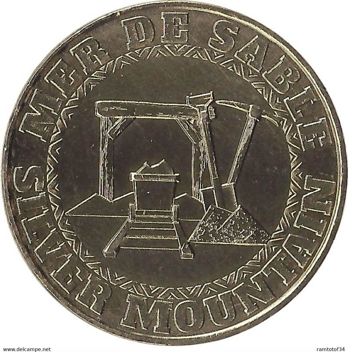 2021 MDP117 - ERMENONVILLE - La Mer De Sable 9 (Silver Mountain ) / MONNAIE DE PARIS 2021 - 2021