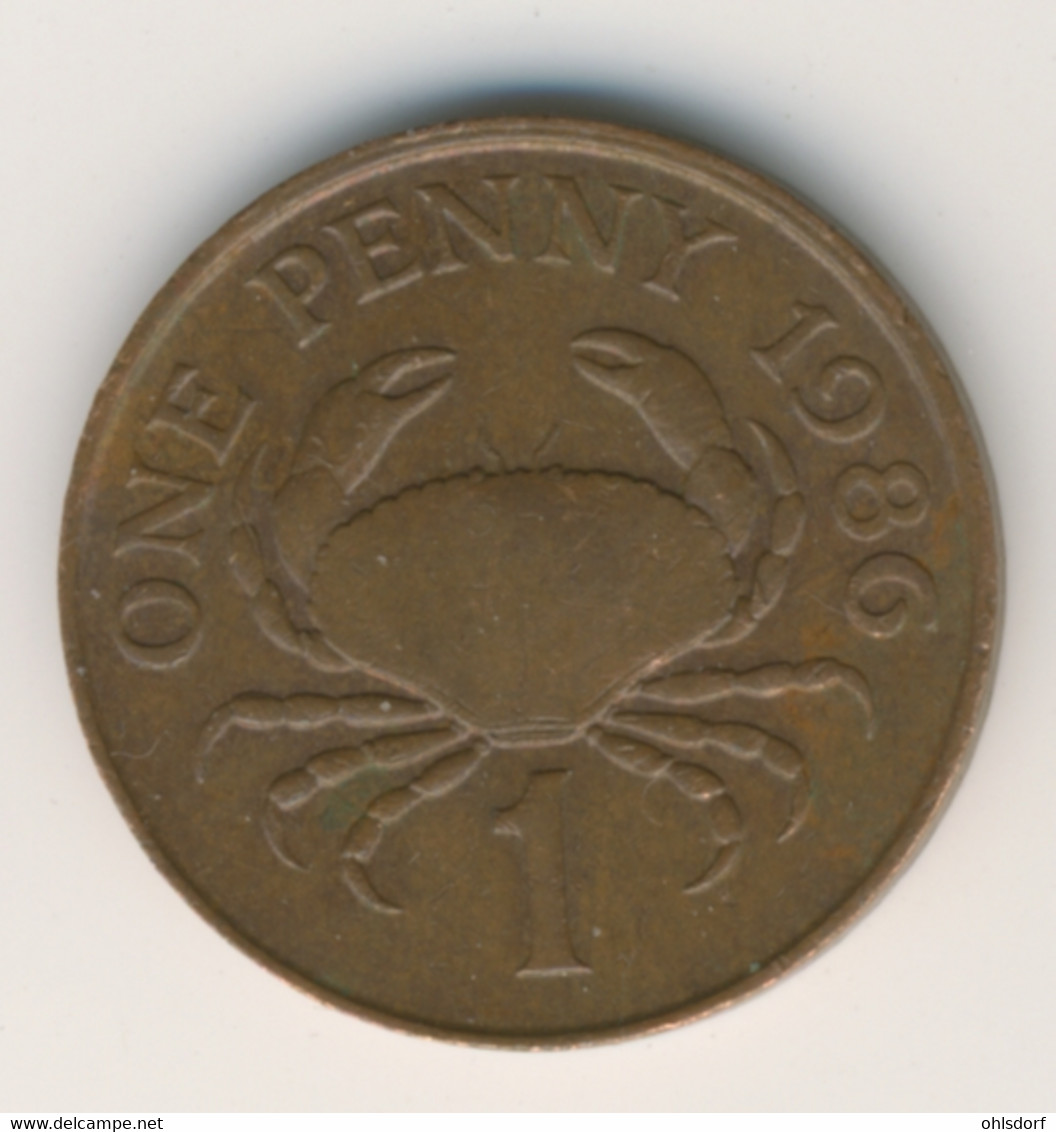 GUERNSEY 1986: 1 Penny, KM 40 - Guernsey