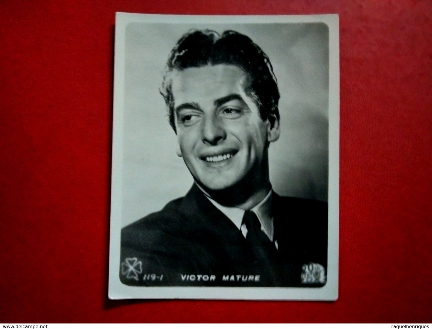 CPA MOVIE STAR - PHOTO - VICTOR MATURE (IT#5108) - Personalità