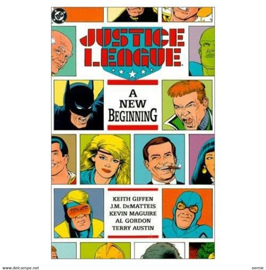 JUSTICE LEAGUE   ALBUM   °°°°   A NEW BEGINNING - Lotti E Collezioni