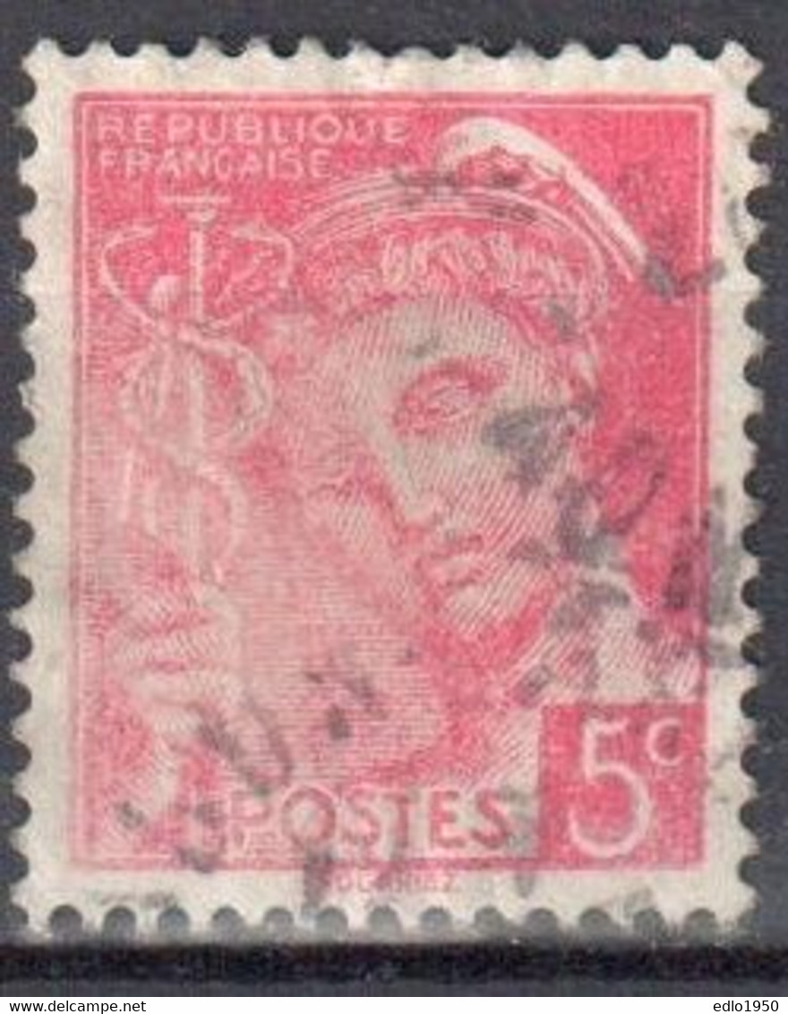 France 1938 - Mi.375 - Used - Oblitéré - 1938-42 Mercure