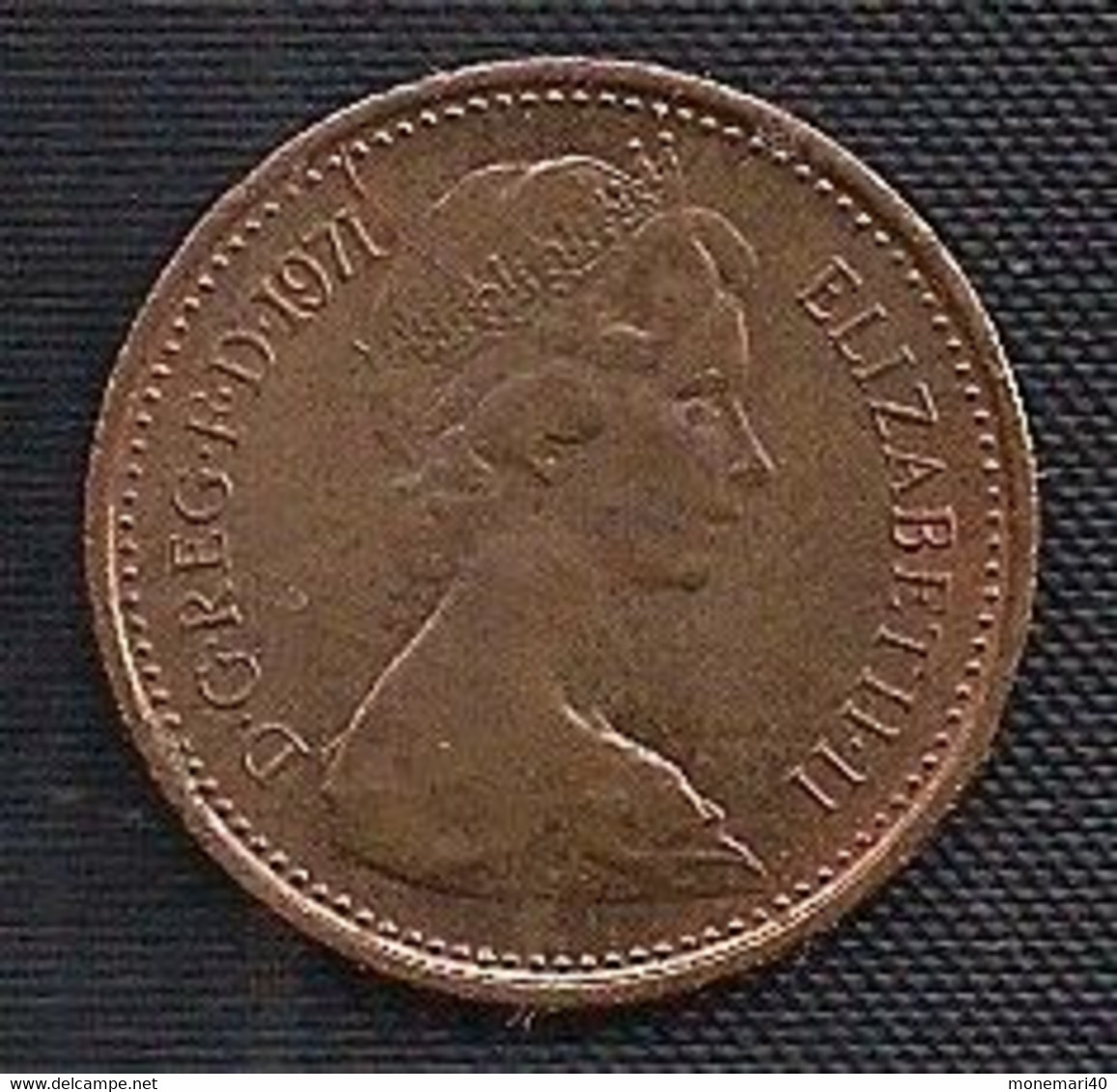 GRANDE-BRETAGNE 1/2 PENNY - 1971 - 1/2 Penny & 1/2 New Penny