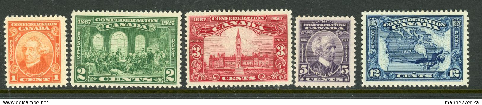 Canada MH 1927 60th Anniversary Of Confederation - Other & Unclassified
