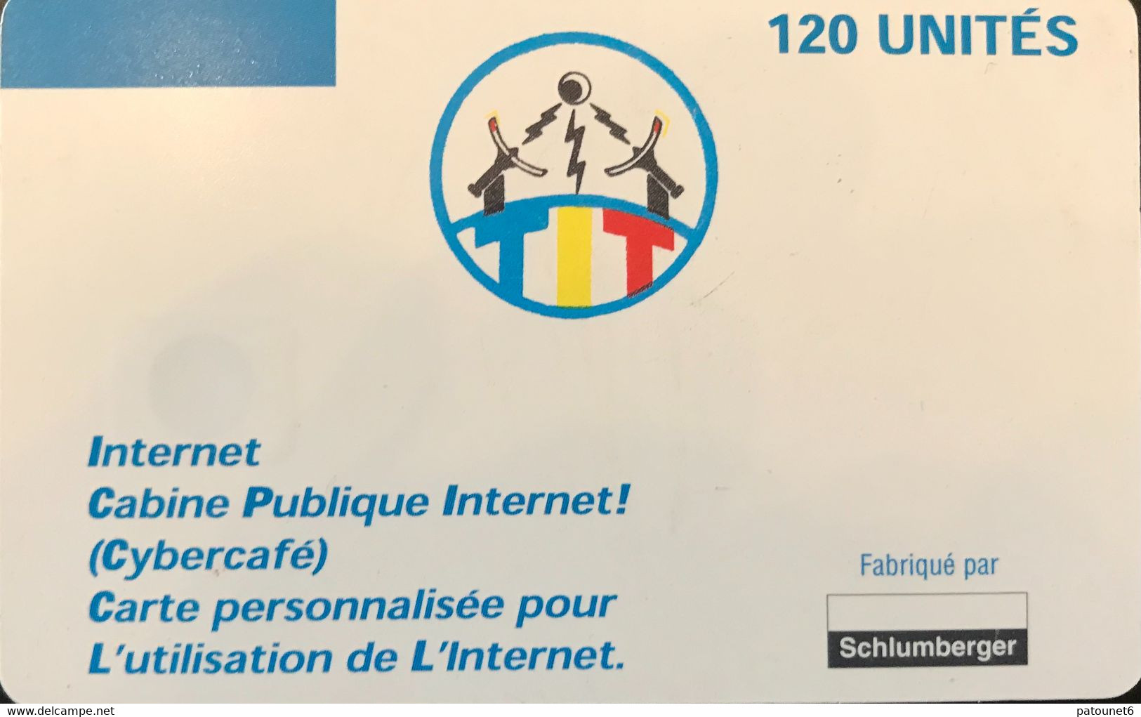 TCHAD  -  Phonecard  - TIT -  120 Unités  -  No Chip - Tsjaad