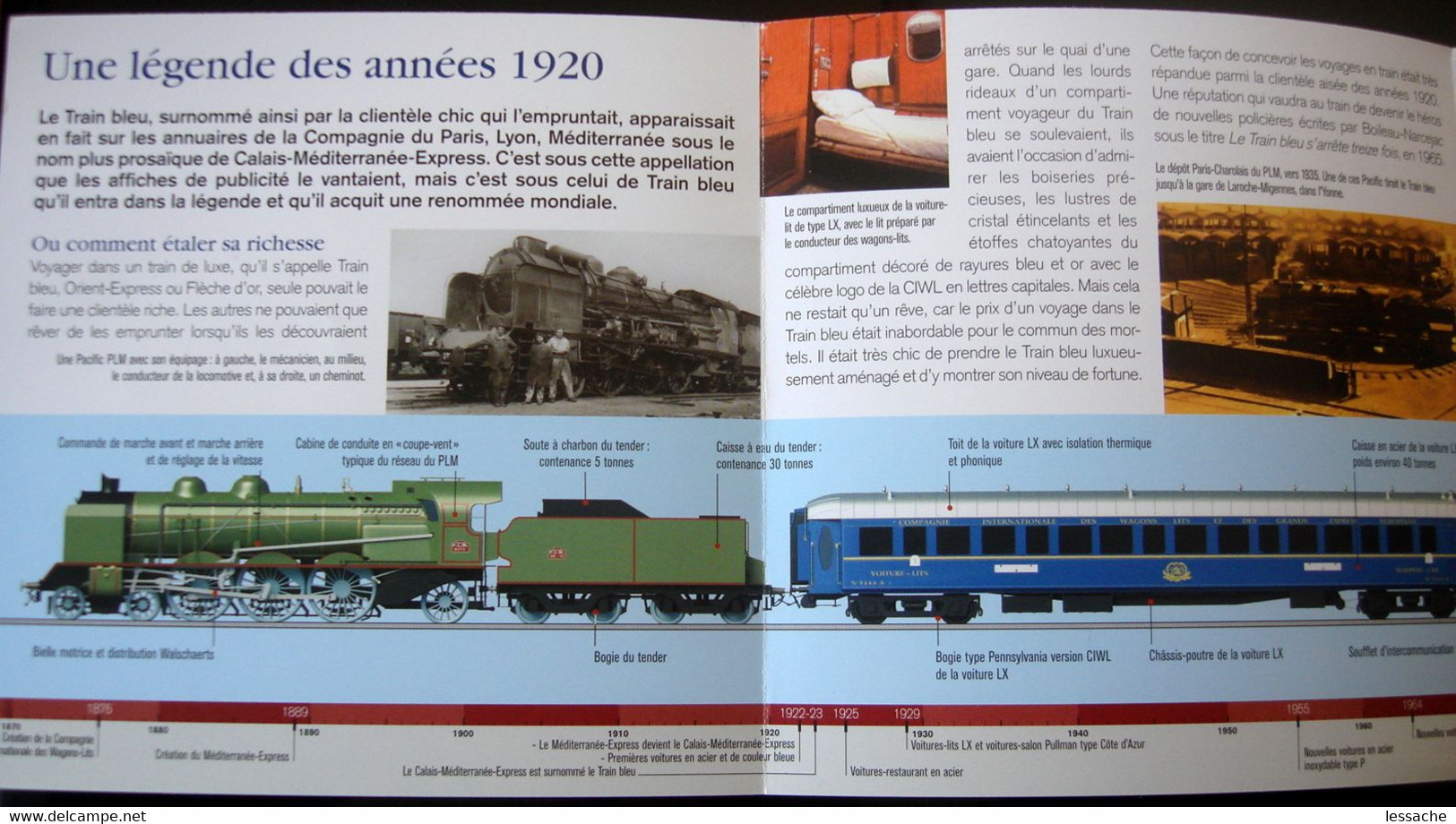 Minitrain Le Train Bleu 1920 échelle 1/220 - Autres & Non Classés