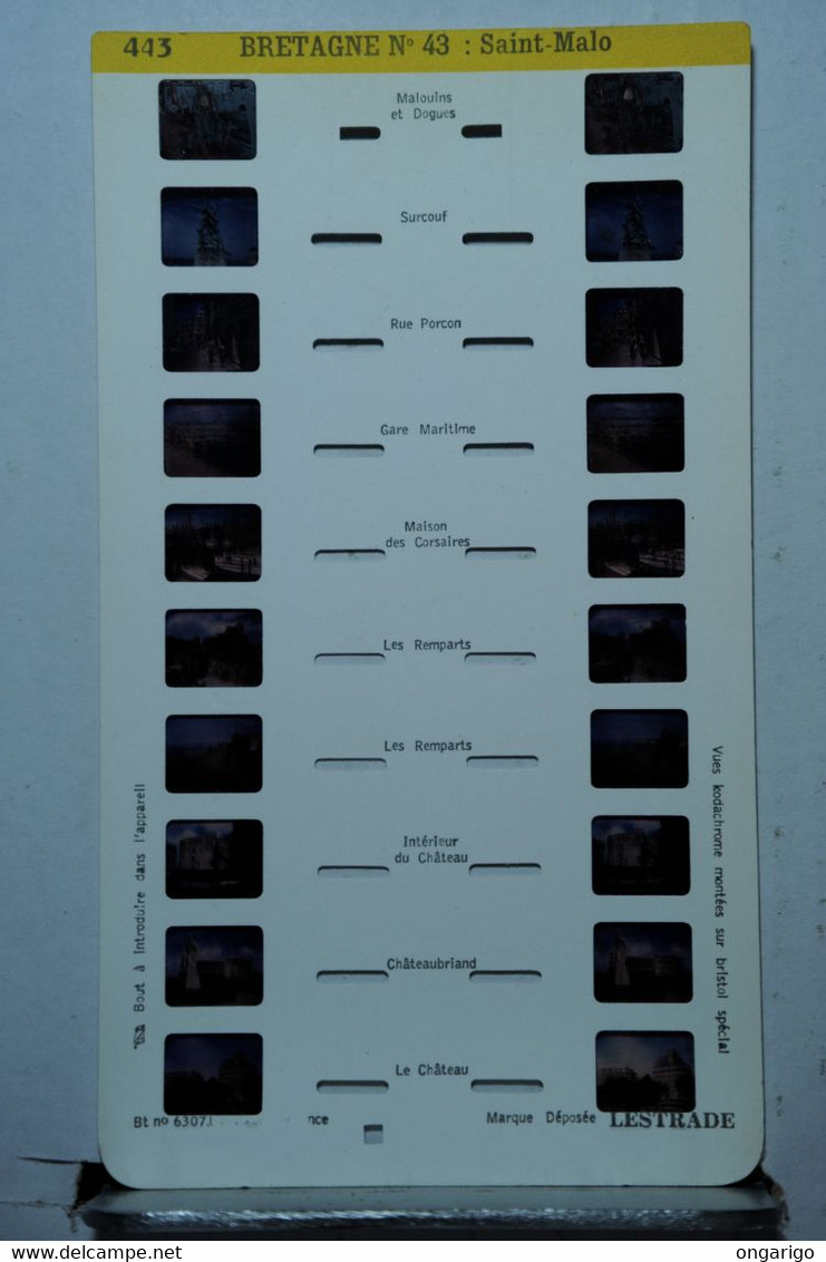 LESTRADE :    443   BRETAGNE N°43 :  SAINT-MALO - Visionneuses Stéréoscopiques