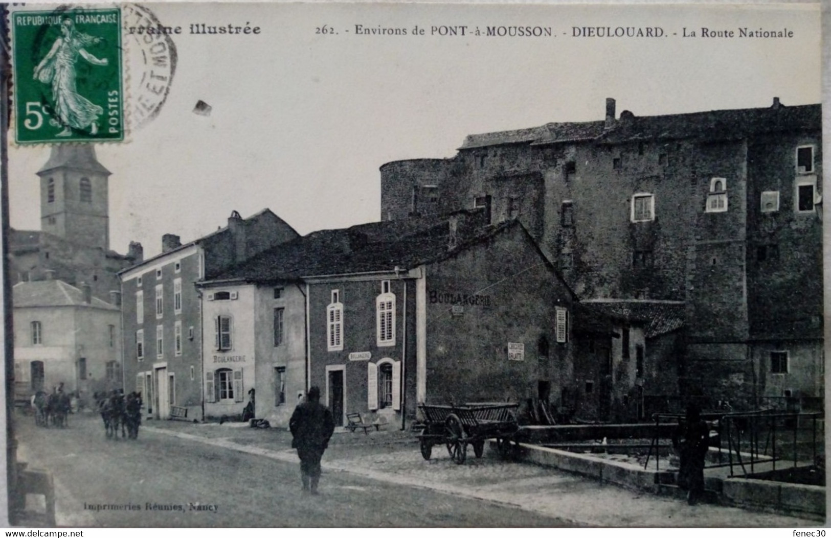 54 / Dieulouard (Meurthe Et Moselle) La Route Nationale - Dieulouard