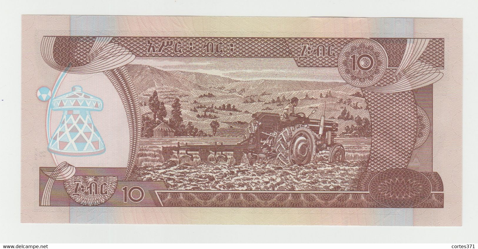 Ethiopia 10 Birr 2008 P-48e UNC - Etiopía